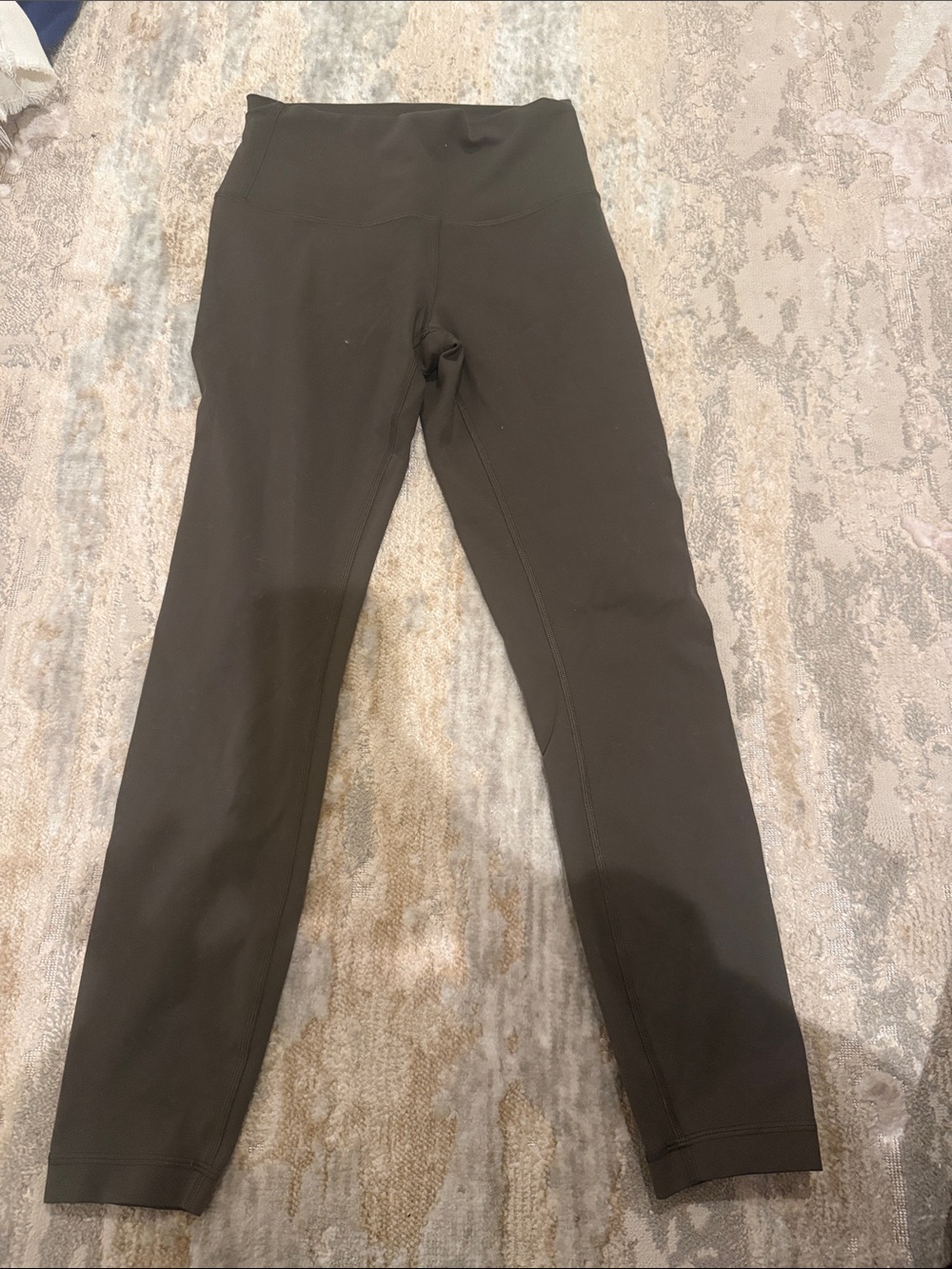 lululemon athletica Olive Green High-Waist Leggings